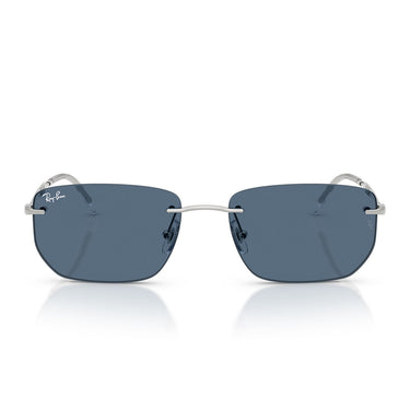 Ray-Ban Sonnenbrille RB3768 003/80 Silber/Dunkelblau Unisex