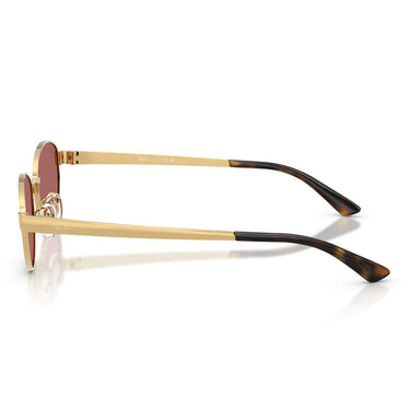 Ray-Ban Occhiali da Sole RB3774D 001 69 Oro Arista Violetto Scuro Unisex 3