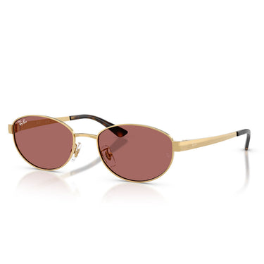 Ray-Ban Occhiali da Sole RB3774D 001 69 Oro Arista Violetto Scuro Unisex 2