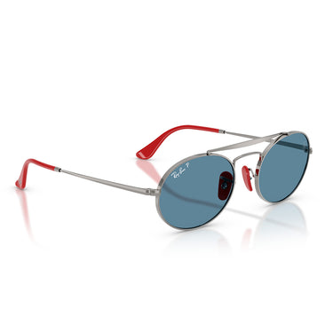 Ray-Ban Sunglasses RB3775M F001S2 Ferrari Gunmetal/Blue Unisex Polarized 4