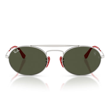 Ray-Ban Sunglasses RB3775M F00731 Ferrari Silver/Green Unisex
