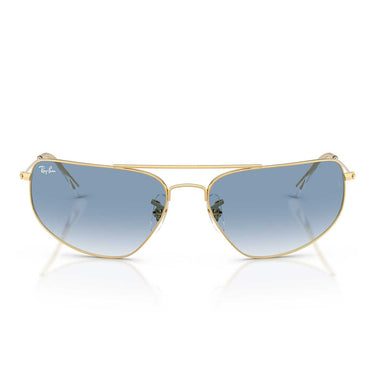 Ray-Ban Occhiali da Sole RB3780 001/3F Oro Arista/Trasparente Sfumato Blu Unisex