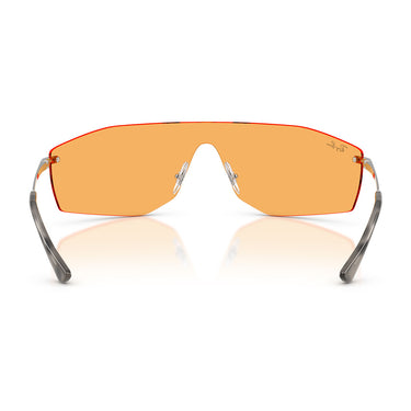 Ray-Ban Occhiali da Sole RB3781 003 85 Alix Argento Giallo Unisex 4