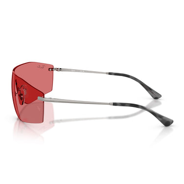 Ray-Ban Occhiali da Sole RB3781 004 75 Alix Gunmetal Rosso Hiper Unisex 3