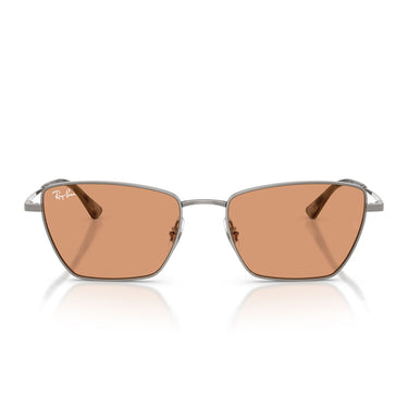 Ray-Ban Occhiali da Sole RB3783 004 7 Drea Gunmetal Arancione Unisex