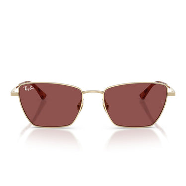 Ray-Ban Occhiali da Sole RB3783 921375 Drea Oro Pallido Violetto Scuro Unisex