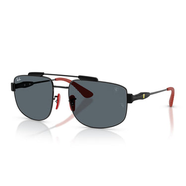 Ray-Ban Occhiali da Sole RB3789M F139R5 x Scuderia Ferrari Nero/Blu Unisex 1