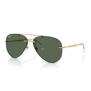 Ray-Ban Occhiali da Sole RB3791 001 71 Oro Arista Verde Scuro Unisex 2