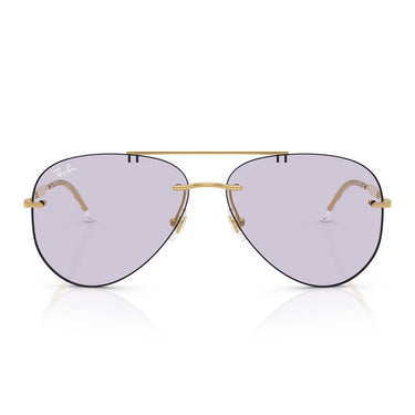 Ray-Ban Occhiali da Sole RB3791 001 MH Oro Arista Ametista Unisex Fotocromatici