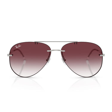 Ray-Ban Occhiali da Sole RB3791 003 8H Argento Viola Sfumato Unisex