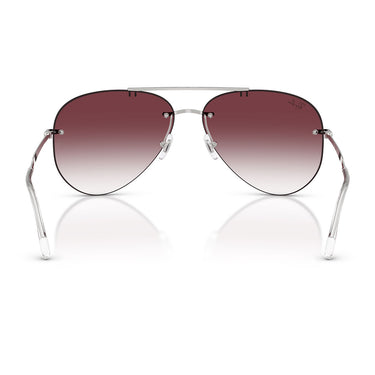 Ray-Ban Occhiali da Sole RB3791 003 8H Argento Viola Sfumato Unisex 4