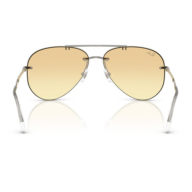 Ray-Ban Occhiali da Sole RB3791 004 2Q Gunmetal Giallo Sfumato Unisex 4