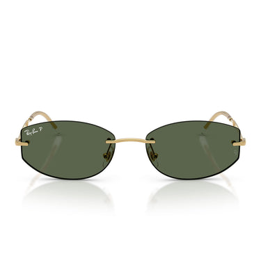 Ray-Ban Occhiali da Sole RB3792 001 9A Oro Arista Verde Scuro Unisex Polarizzati