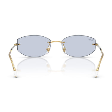 Ray-Ban Occhiali da Sole RB3792 001 MF Oro Arista Zaffiro Unisex Fotocromatici 6
