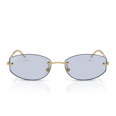 Ray-Ban Occhiali da Sole RB3792 001 MF Oro Arista Zaffiro Unisex Fotocromatici