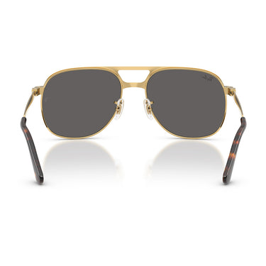 Ray-Ban Occhiali da Sole RB3793 001 93 Bill Max Oro Arista Marrone Specchiato Unisex 4