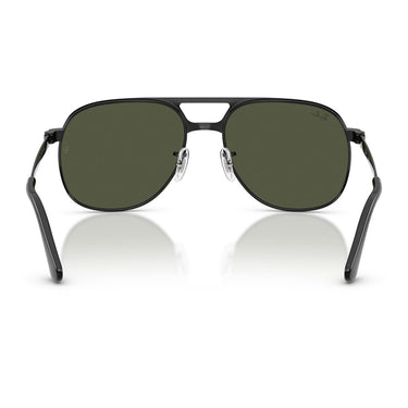 Ray-Ban Occhiali da Sole RB3793 002 31 Bill Max Nero Verde Unisex 4