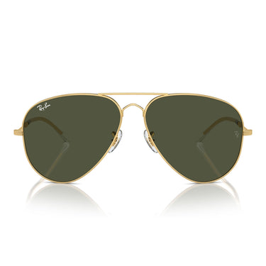 Ray-Ban Okulary Przeciwsłoneczne RB3825 001/31 Old Aviator Złoto/Zielony Unisex