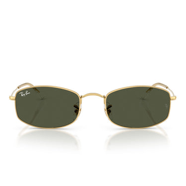 Ray-Ban Sunglasses RB3832 001/31 Gold Arista/Green Unisex