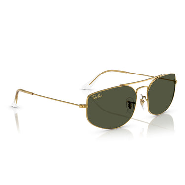 Ray-Ban Lunettes de Soleil RB3845 919631 Explorer 5 Or/Vert G-15 Unisexe 5