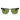 Ray-Ban Occhiali da Sole RB3875 006/4E Wayfarer Deluxe Nero/Verde Unisex