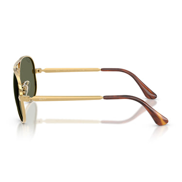 Ray-Ban Occhiali da Sole RB3925 001 58 Aviator Max Oro Arista Verde Unisex Polarizzati 3