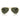 Ray-Ban Occhiali da Sole RB3925 001/31 Aviator Max Oro Arista/Verde Unisex