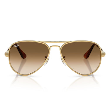 Ray-Ban Lunettes de Soleil RB3925 001/51 Aviator Max Or Arista/Marron Dégradé Transparent Unisexe