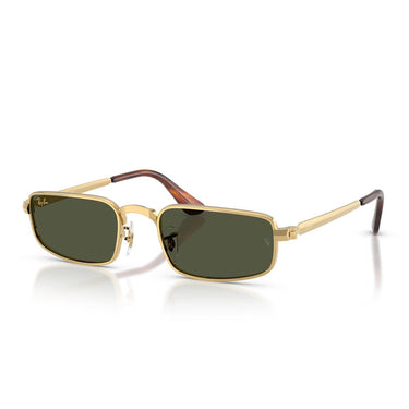 Ray-Ban Occhiali da Sole RB3927 001/31 x ASAP Rocky Oro Arista/Verde Unisex 1
