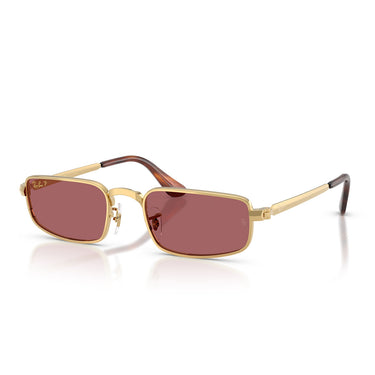 Ray-Ban Occhiali da Sole RB3927 001 AF x ASAP Rocky Oro Arista Viola Unisex Polarizzati 2