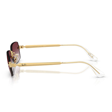 Ray-Ban Occhiali da Sole RB3928 001 8H x ASAP Rocky Oro Arista Viola Sfumato Unisex 3