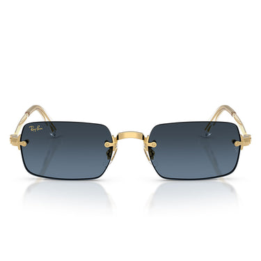 Ray-Ban Occhiali da Sole RB3928 001 S2 x ASAP Rocky Oro Arista Blu Sfumato Unisex
