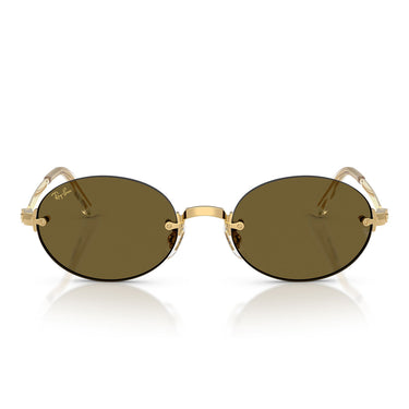 Ray-Ban Occhiali da Sole RB3929 001 73 x ASAP Rocky Oro Arista Marrone Scuro Unisex
