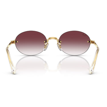 Ray-Ban Occhiali da Sole RB3929 001 8H x ASAP Rocky Oro Arista Viola Sfumato Unisex 4
