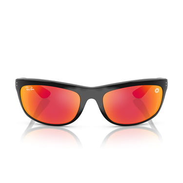Ray-Ban Occhiali da Sole RB4089 68711D Balorama x Star Wars Nero Grigio Specchio Rosso Unisex
