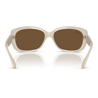 Ray-Ban Occhiali da Sole RB4101 688753 Jackie Ohh Avorio Opalino/Marrone Scuro Donna 3