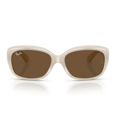 Ray-Ban Occhiali da Sole RB4101 688753 Jackie Ohh Avorio Opalino/Marrone Scuro Donna