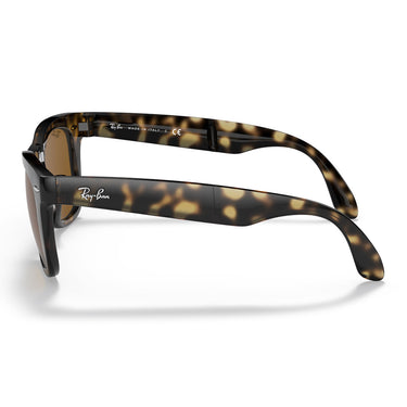 Ray-Ban Occhiali da Sole RB4105 710 Wayfarer Folding Havana-Marrone Unisex 3