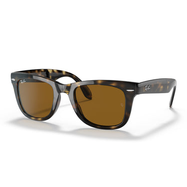 Ray-Ban Occhiali da Sole RB4105 710 Wayfarer Folding Havana-Marrone Unisex 2