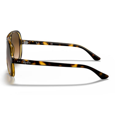 Ray-Ban Occhiali da Sole RB4125 710 51 Cats 5000 Marrone Chiaro Marrone Chiaro Sfumato Uomo 3