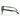 Ray-Ban Occhiali da Sole RB4147 656811 Boyfriend Nero Opaco su Verde/Grigio Sfumato Unisex 2