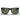 Ray-Ban Occhiali da Sole RB4165 601-71 Justin Nero-Verde Unisex