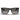 Ray-Ban Occhiali da Sole RB4165 601-8G Justin Nero Opaco-Grigio Sfumato Unisex