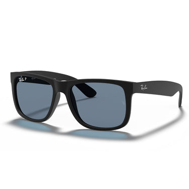 Ray-Ban Sunglasses RB4165 622-2V Justin Black-Blue Unisex Polarized 1