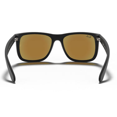 Ray-Ban Occhiali da Sole RB4165 622/55 Justin Nero/Azzurro Sfumato Unisex 1