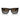 Ray-Ban Occhiali da Sole RB4165 622 T5 Justin Gomma Nera Grigio Sfumato Marrone Unisex Polarizzati