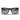 Ray-Ban Sonnenbrille RB4165 622/T3 Justin Schwarz/Hellgrau Unisex Polarisiert