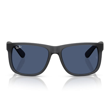 Ray-Ban Occhiali da Sole RB4165 687380 Justin Grigio Opale/Blu Scuro Unisex