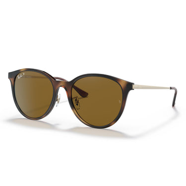 Ray-Ban Occhiali da Sole RB4334D 710 83 Marrone Chiaro Marrone Unisex Polarizzati 2