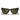 Ray-Ban Sonnenbrille RB4340 601/58 Wayfarer Ease Schwarz/Grün G-15 Unisex Polarisiert